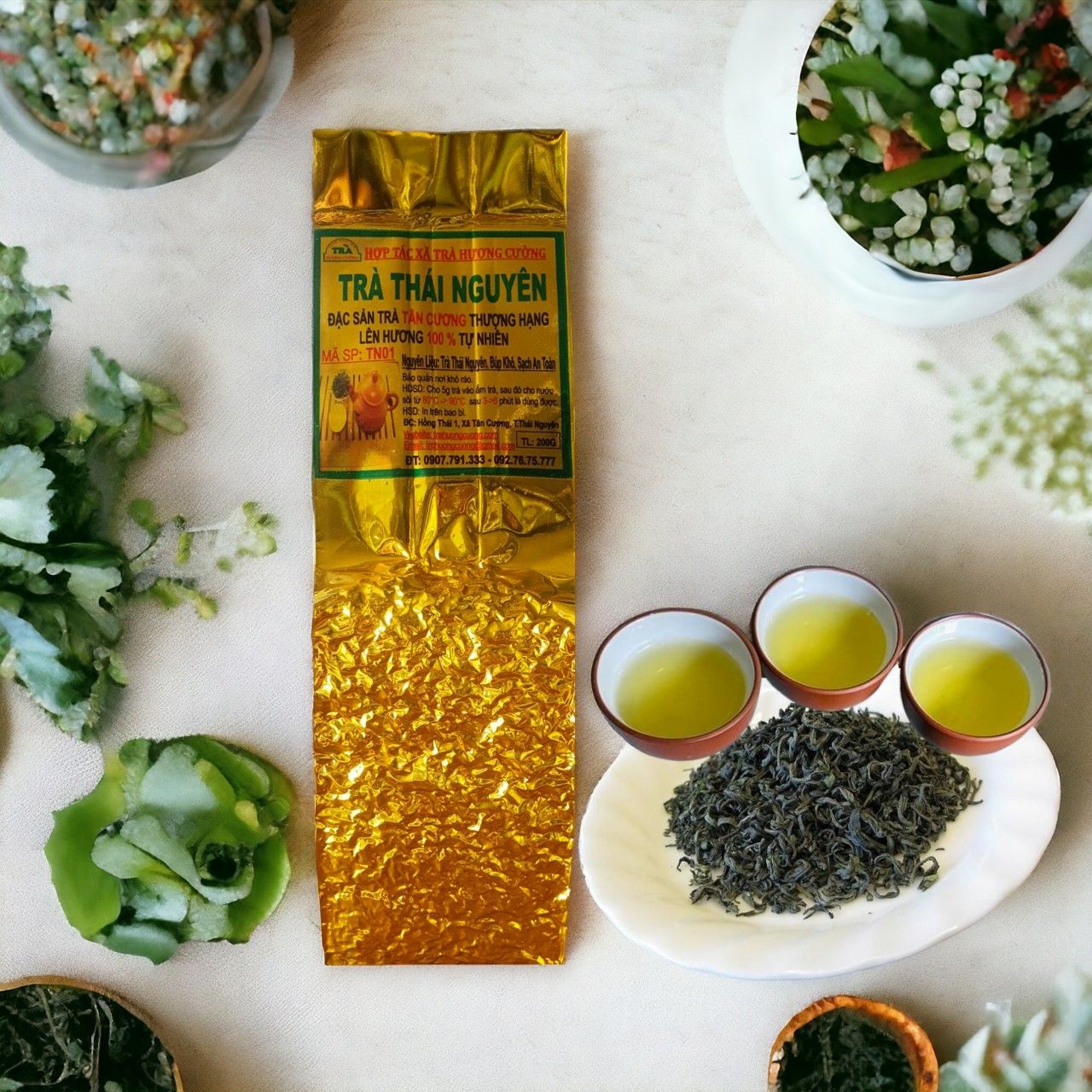 trà búp truyền thống tra bup truyen thong 200gr 2 1